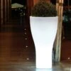 Pot De Fleurs Lumineux En Polyéthylène Domus – Ø 58 X 100 Cm