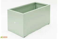 Jardinière Au Sol En Métal Thermolaqué - 100 X 50 X 50 -Serre Et Potager Soldes Magasin profil jardiniere hg08971103