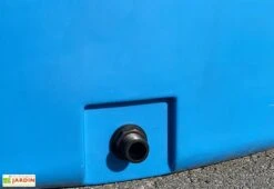 Cuve De Stockage D’eau En Polyéthylène 2600 L -Serre Et Potager Soldes Magasin raccord cuve stockage eau polyethylene 3000 l bleu