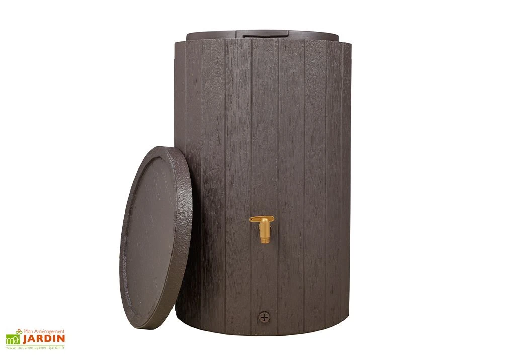 Garantia Récupérateur D’eau De Pluie 220 L Avec Robinet Et Collecteur – Madera 1 Garantia Récupérateur D’eau De Pluie 220 L Avec Robinet Et Collecteur – Madera