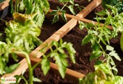 Carré Potager En Bois Autoclave Sur Pieds 120 X 80 Cm H. 88 Cm - Ventspils -Serre Et Potager Soldes Magasin separateur carre potager bois ekju 253478