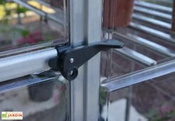 Serre Adossée En Aluminium Et Polycarbonate Lean To 3 M² -Serre Et Potager Soldes Magasin serre adossee aluminium polycarbonate lean to 3 m 5