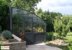 Serre Ancienne En Aluminium Et Verre Trempé 4mm Versailles 455x280m -Serre Et Potager Soldes Magasin serre ancienne en aluminium et verre trempe 4mm versailles 1 2