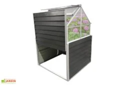 Mini Serre De Jardin Surélevée Avec Rangement – 1,2 X 1,2 M 7 Mini Serre De Jardin Surélevée Avec Rangement – 1,2 X 1,2 M -Serre Et Potager Soldes Magasin serre hauteur rangement