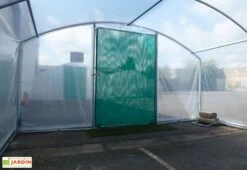 Serre Tunnel Tonneau En Polyéthylène 18 M² - 4 Saisons Plus 4,5 X 4 M -Serre Et Potager Soldes Magasin serre jardin 4 saisons plus 450