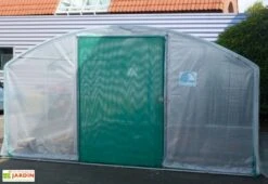 Serre Tunnel Tonneau En Polyéthylène 30 M² - 4 Saisons Plus 7,5 X 4 M -Serre Et Potager Soldes Magasin serre jardin 4 saisons plus 600 4 1