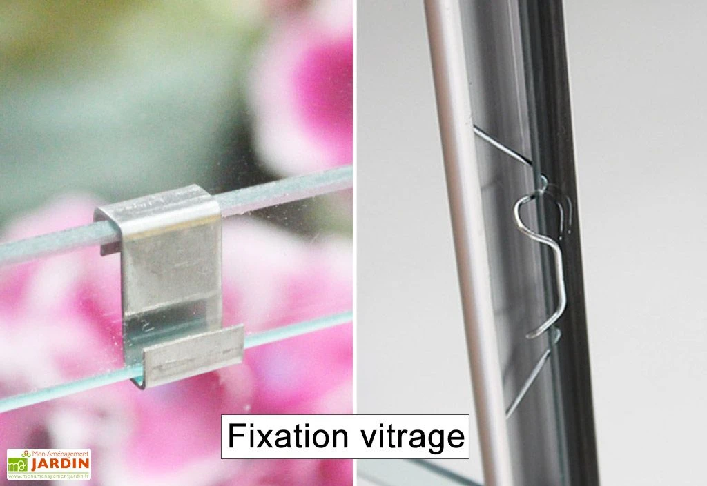 Serre De Jardin Adossée En Verre Lams 0,9 M² - Melissa Anthracite 3 Serre De Jardin Adossée En Verre Lams 0,9 M² - Melissa Anthracite – Image 3