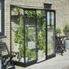 Halls Serre De Jardin Adossée En Verre Trempé Qube Lean-to 26 – 1,2 M²