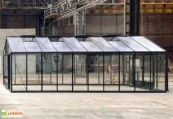 Serre De Jardin En Aluminium Et Verre Trempé Supra 34,7 M² -Serre Et Potager Soldes Magasin serre jardin aluminium supra 753x460 cm 2