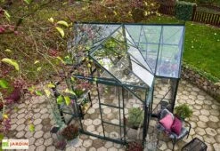 Halls Serre De Jardin En Aluminium Et Verre Trempé Garden Room 12,9 M² -Serre Et Potager Soldes Magasin serre jardin aluminium verre trempe garden room 129m 1
