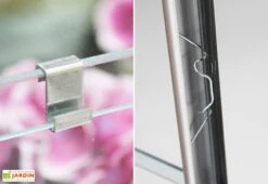 Serre De Jardin En Alu Et Verre Trempé Lams 12,9 M² - Laurus Vert -Serre Et Potager Soldes Magasin serre jardin aluminium verre trempe laurus lams 13m2 2 1