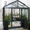 Serre De Jardin En Aluminium Et Verre Trempé Luxia 9 M²
