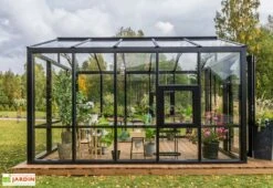 Serre De Jardin En Bois Et Verre Trempé – Myosotis 10 Serre De Jardin En Bois Et Verre Trempé – Myosotis -Serre Et Potager Soldes Magasin serre jardin bois verre trempe stali 9m2