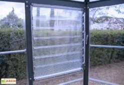 Serre De Jardin Hexagonale Aluminium/Polycarbonate Oasis 3,8 M² -Serre Et Potager Soldes Magasin serre jardin hexagonale aluminium polycarbonate oasis 6 1 m 9