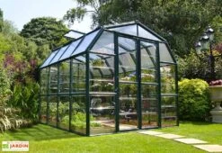 Serre De Jardin Polycarbonate Et PVC 2,5 X 2,5 M – Grand Gardener 8x8