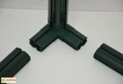 Serre De Jardin Polycarbonate Et PVC 10 M² – Grand Gardener 8x12 -Serre Et Potager Soldes Magasin serre jardin pvc vert polycarbonate transparent grand gardener 2