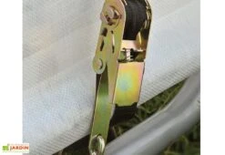 Serre De Jardin Souple Avec Aérations En Polyéthylène Et Acier 6 M² -Serre Et Potager Soldes Magasin serre jardin souple polyethylene acier aeration 6m2