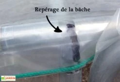 Serre Tunnel Tonneau En Polyéthylène 22,5 M² - Essentielle 7,5 X 3 M -Serre Et Potager Soldes Magasin serre jardin tunnel essentielle tonneau 6 2