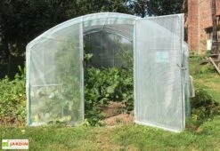 Serre Tunnel Tonneau En Polyéthylène 36 M² - 4 Saisons 12 X 3 M -Serre Et Potager Soldes Magasin serre jardin tunnel polyethylene tonneau 4 saisons 3m 1 6