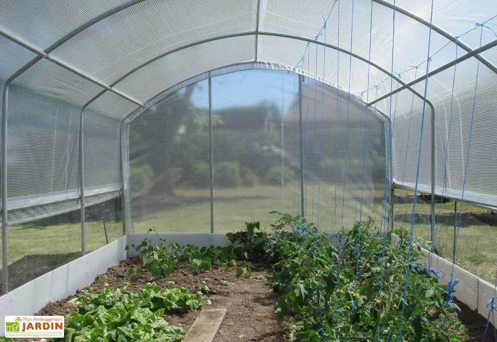 Serre Tunnel Tonneau En Polyéthylène 36 M² - 4 Saisons 12 X 3 M 1 Serre Tunnel Tonneau En Polyéthylène 36 M² - 4 Saisons 12 X 3 M