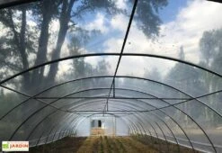 Serre Tunnel En Acier Et Polyéthylène Normandie – Largeur 6,50 M -Serre Et Potager Soldes Magasin serre tunnel acier polyethylene normandie largeur 650m 1