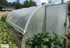 Serre Tunnel Tonneau En Polyéthylène 22 M² - Mini 6 X 3,7 M