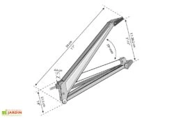 Système D'ouverture Automatique De Lucarne De Toit -Serre Et Potager Soldes Magasin systeme ouverture automatique lucarne palram canopia