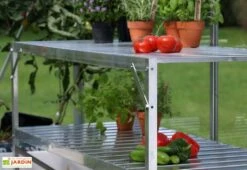 Table 2 Plateaux - Aluminium Laqué Vert