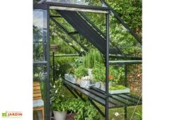 Table De Jardinage En Aluminium Pour Serre Halls Qube 66 (64 X 182 Cm) -Serre Et Potager Soldes Magasin table culture aluminium serre halls qube 66 64 182 cm 1