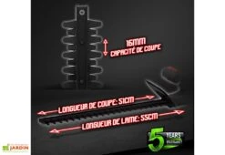 Taille Haie Sans Fil PowerShared 20V - Sans Batterie -Serre Et Potager Soldes Magasin taille haie sans fil constructor 3