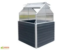Mini Serre De Jardin Surélevée Avec Rangement – 1,2 X 1,2 M 8 Mini Serre De Jardin Surélevée Avec Rangement – 1,2 X 1,2 M -Serre Et Potager Soldes Magasin toit ouvrant serre hauteur