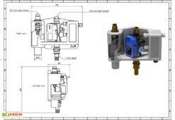 Kit Cuve Récupération D'Eau Enterrée Maison Et Jardin U1.1 -Serre Et Potager Soldes Magasin u1.1 kit cuve recuperation pluie maison jardin
